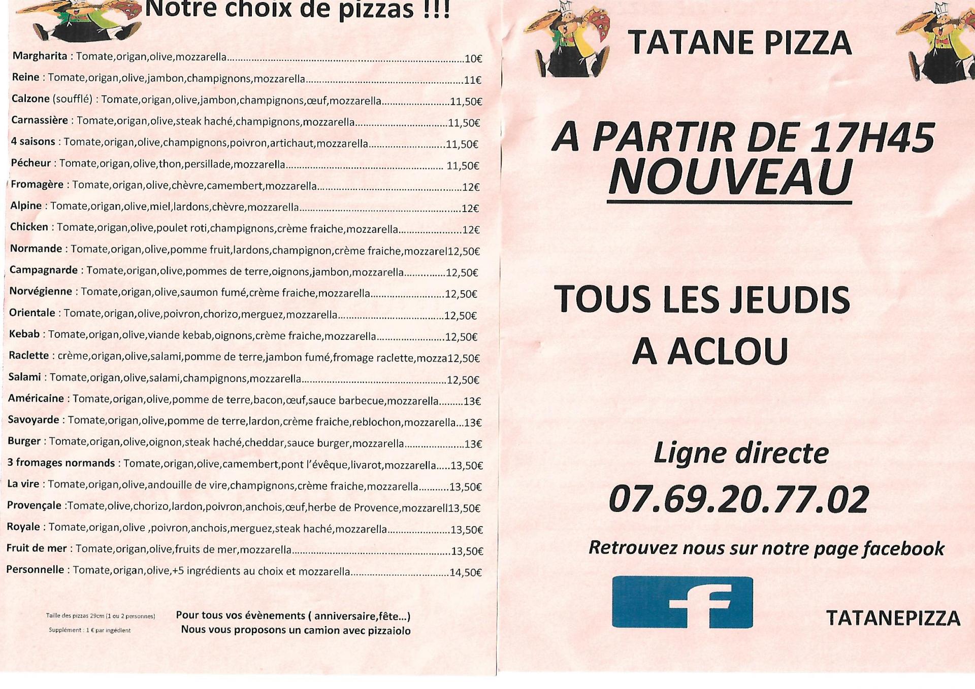 Camion pizza